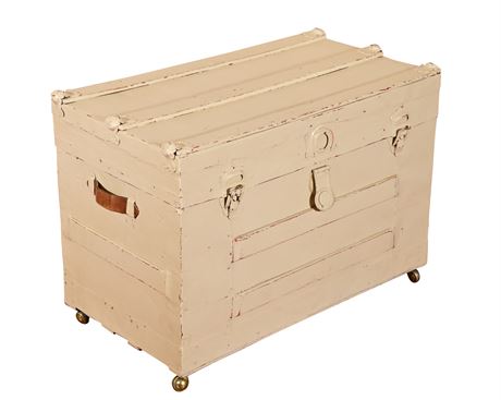 Antique Trunk on Casters