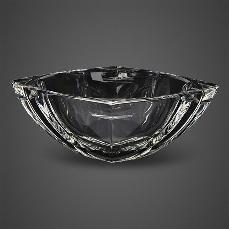Waterford Crystal Metra 11" Square Centerpiece Bowl Marquis Era Ireland