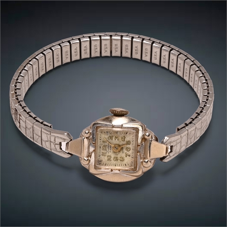 14K Incabloc Ladies Watch