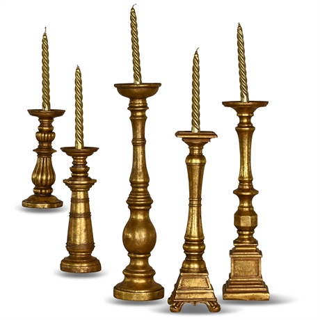 Gilt Candlesticks