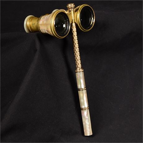 1890's Mother Of Pearl Opera Glasses