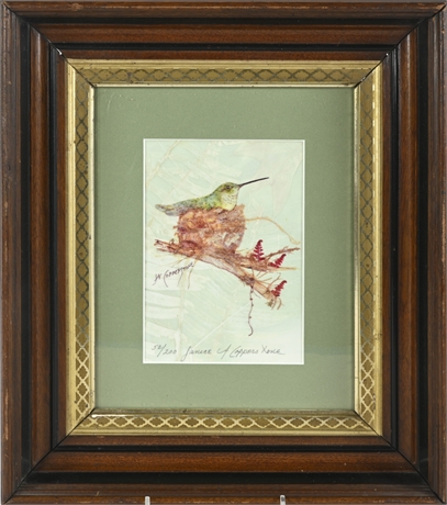 Janice A Copperstone Hummingbird Art