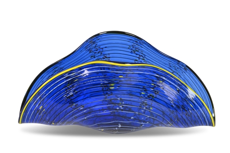 Colorful Folded Bowl Attributed to Justin Daniels