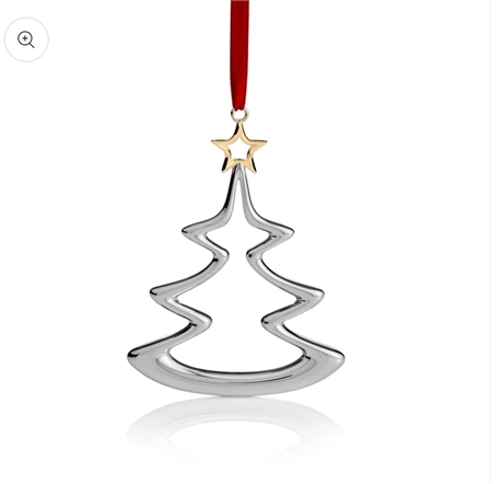 Nambe Christmas Tree Ornament