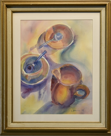 "Coffee Cup Still LIfe" by Lois Smith