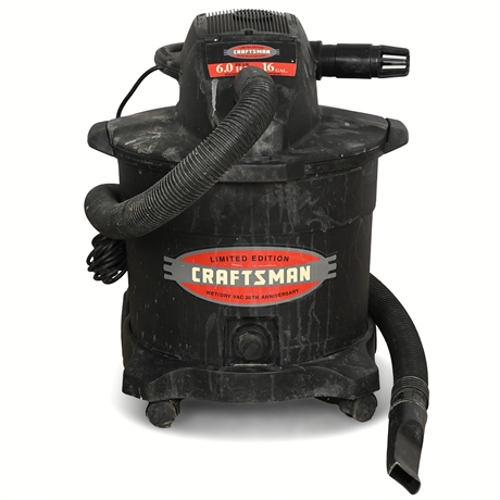 Craftsman 6.0 HP, 16 Gallon Wet/Dry Vac