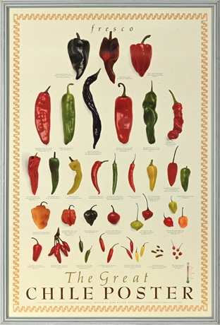 Mark Miller 'Fresco' The Great Chile Poster