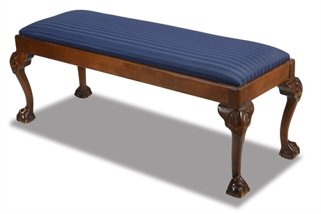 Ball & Claw Foot Bench by Century Furniture