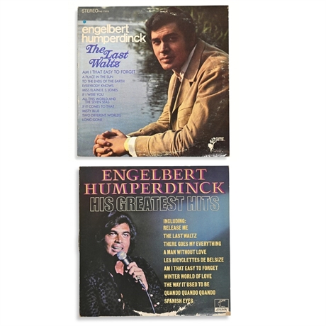 Engelbert Humperdinck Pair: The Last Waltz (Parrot, 1967) & His Greatest Hits