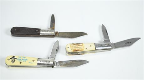 Vintage Barlow Knife Collection