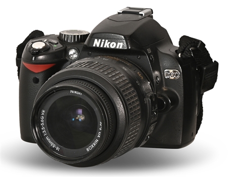 Nikon D60 DSLR Camera with Lenses
