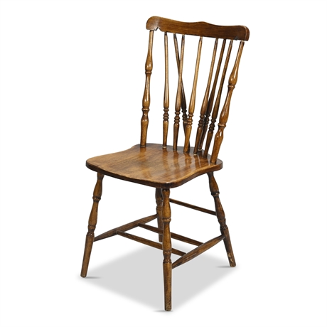 Antique Spindle Back Chair
