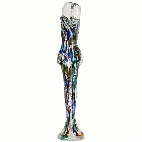 Murano 'Entwined Lovers' Sculpture