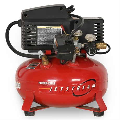 Porter-Cable® Jetstream Air Compressor CFBN125-1 – 125 PSI w/ Hose & Manual