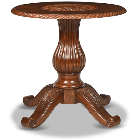 Carved Reception Table