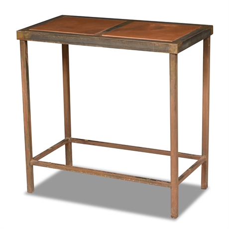 Iron & Copper Sidetable