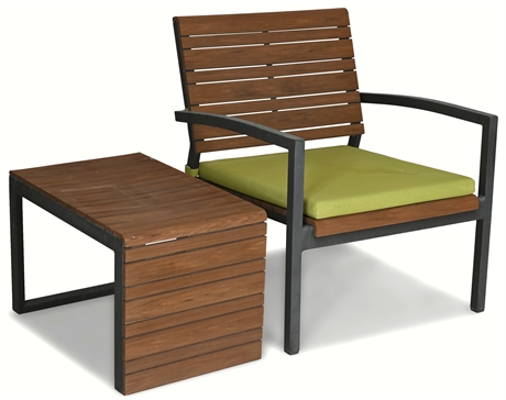 Crate & Barrel Patio Seating for One