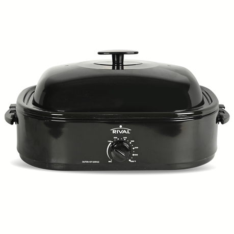 Rival 20 Pound 14 Quart Turkey Roaster Oven