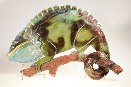 Alcamo Ceramic Art Chameleon