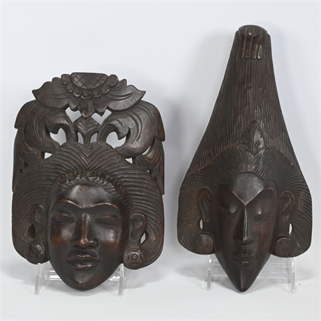 Pair Indonesian Masks