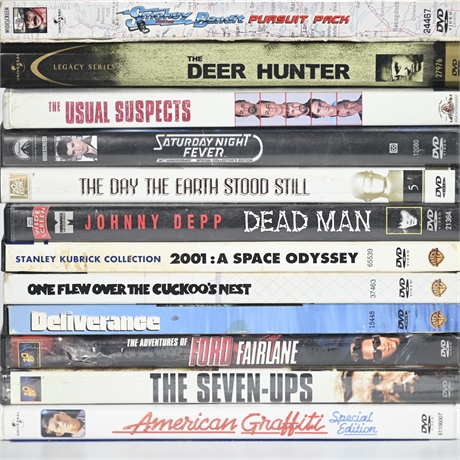 12 DVD Movies