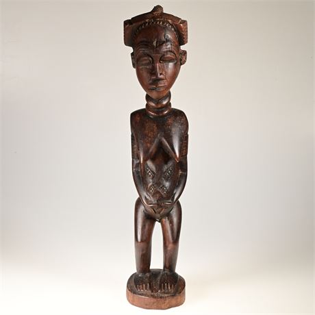 African Tribal Fertility Sculpture
