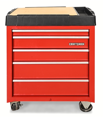 Craftsman 5-Drawer Rolling Tool Chest w/ Masonite Top