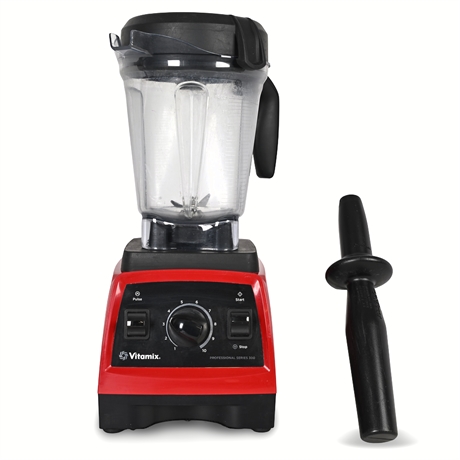 Vitamix Pro 300 Blender – 2.2 HP, 64 oz Low-Profile, Ruby Red
