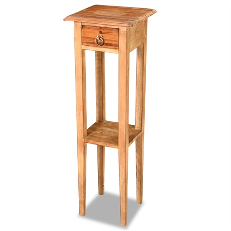 43" Rustic Plant Stand