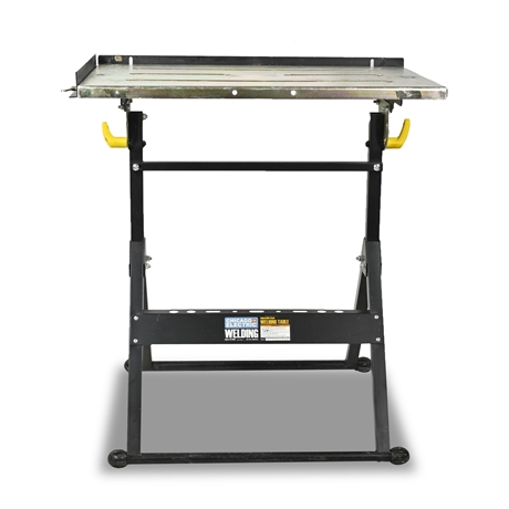 Adjustable Steel Welding Table By Chicago Electric