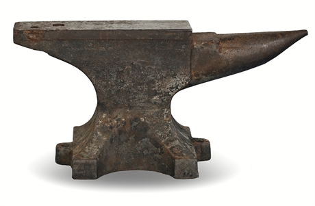Fisher & Norris "Eagle" Blacksmith's Anvil, 100 lbs, c. Late 19th/Early 20th C.