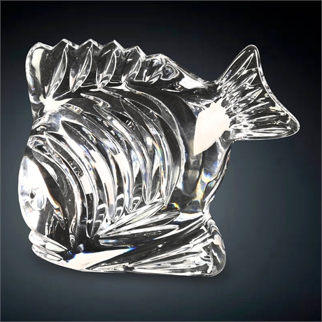 Waterford Fish Paper Weight
