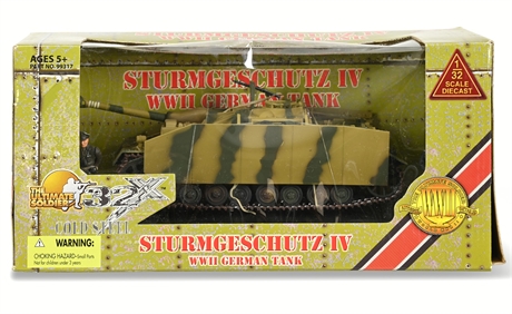 Sturmgeschutz IV WWII German Tank Diecast