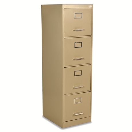 Classic 4-Drawer Metal File Cabinet