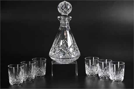 Waterford Lismore Decanter Set with Tray