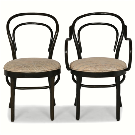 Pair Antique Bentwood Chairs