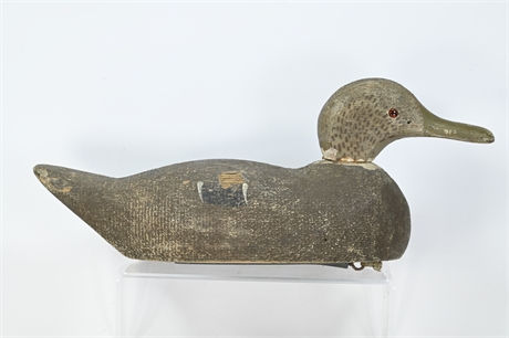 Vintage Wood Decoy Duck