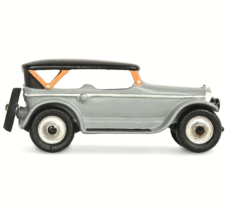 Early Cast Iron Touring Car, c.1925–35 — Restored, Classic 7" Display