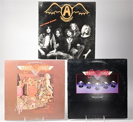 Aerosmith LP's