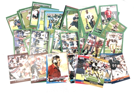 Hundreds Of Vintage Football Cards