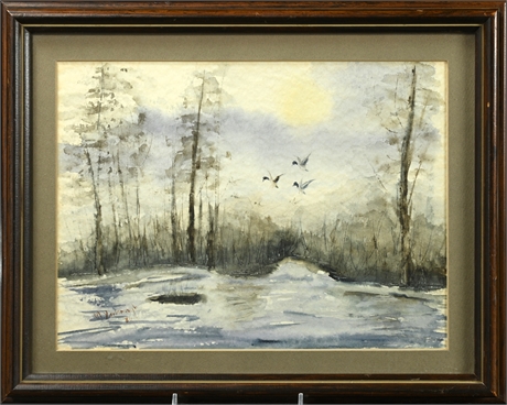 Mary Yarbrough Waterfowl Landscape