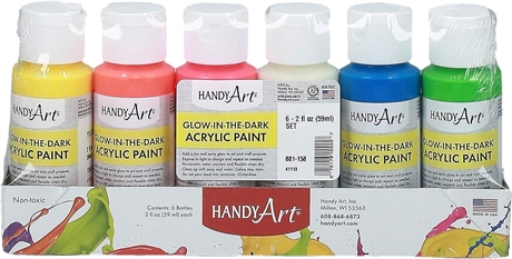 Handy Art Glow-in-the-dark Acrylic Paint