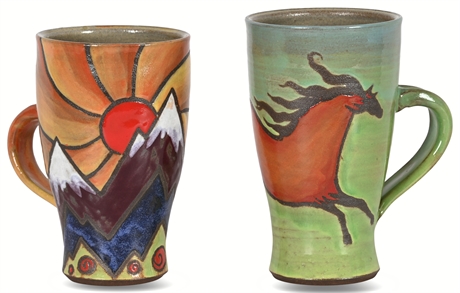 Victorio Pottery Mugs