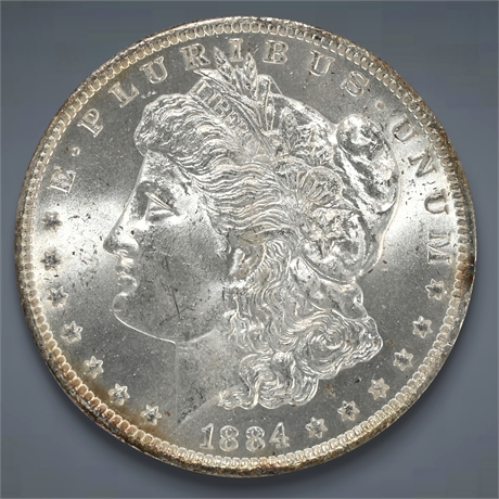 1884-O Morgan Silver Dollar