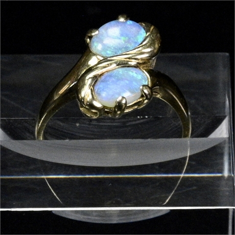 Vintage 14k Opal Ring