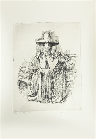 The Straw Hat Etching