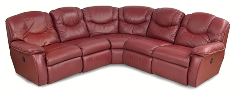 La-Z-Boy Leather Reclining Sectional Sofa