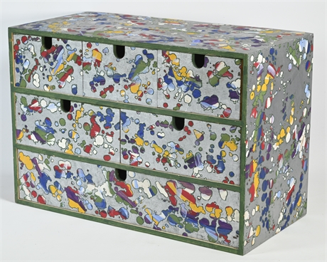Hand Painted Jewelry Box or Art