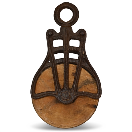 Antique Swivel Pulley