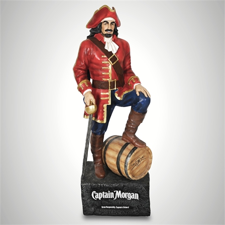 Captain Morgan Rum Bar Display Statue 48" Promo Figure